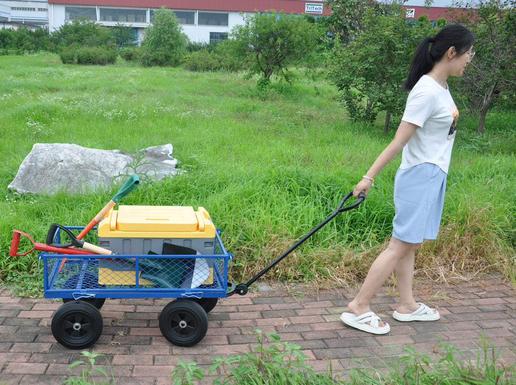 Leoglint Tools cart Wagon Cart Garden cart trucks make it easier to transport firewood