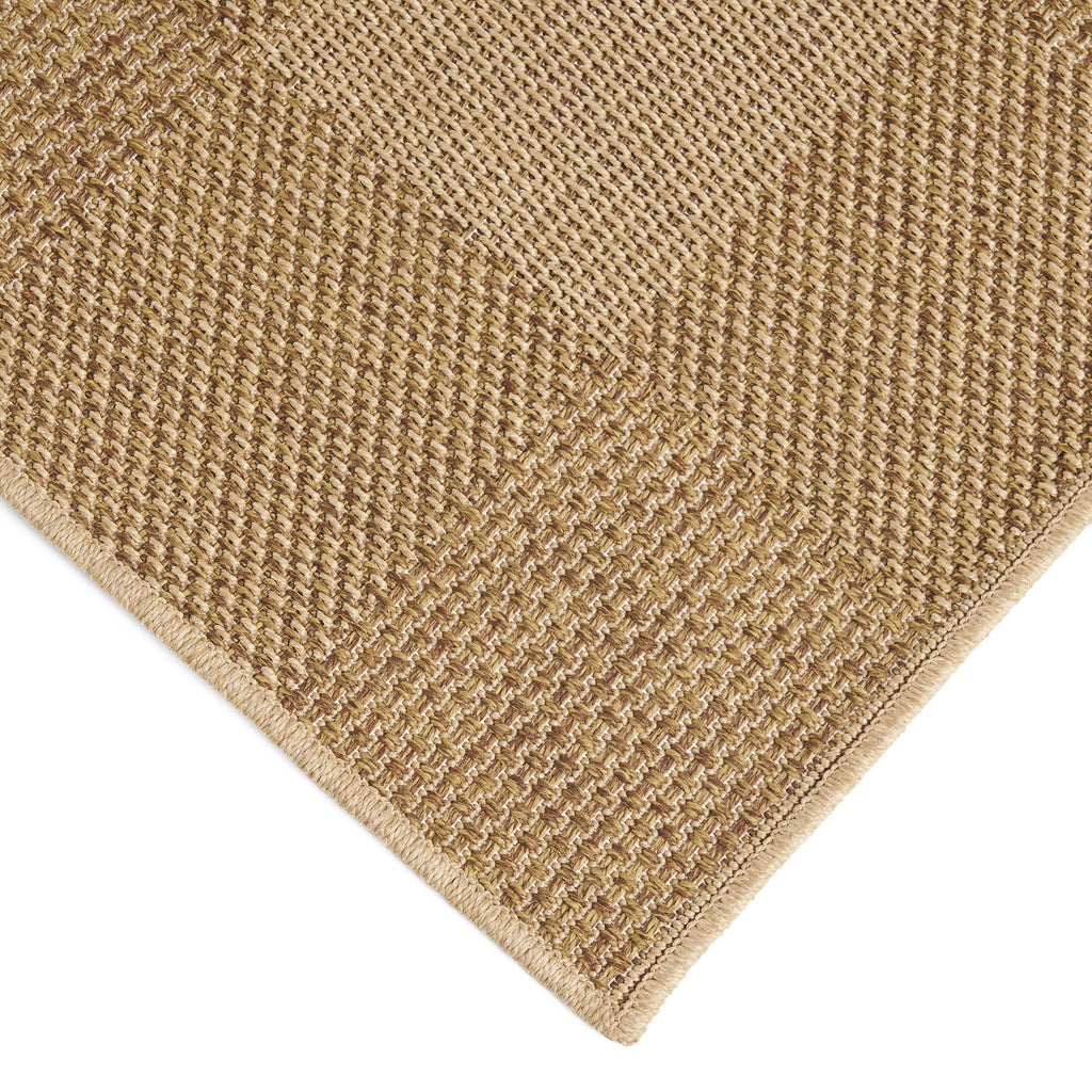 Leoglint 5'3" x 7' Indoor/Outdoor Area Rug, Natural