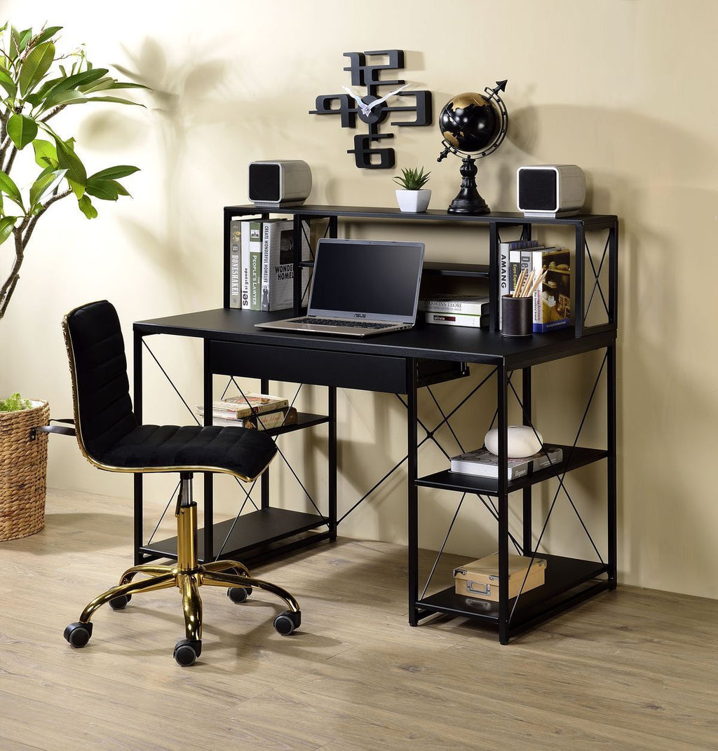 Leoglint ACME Amiel Office Desk, Black 92877