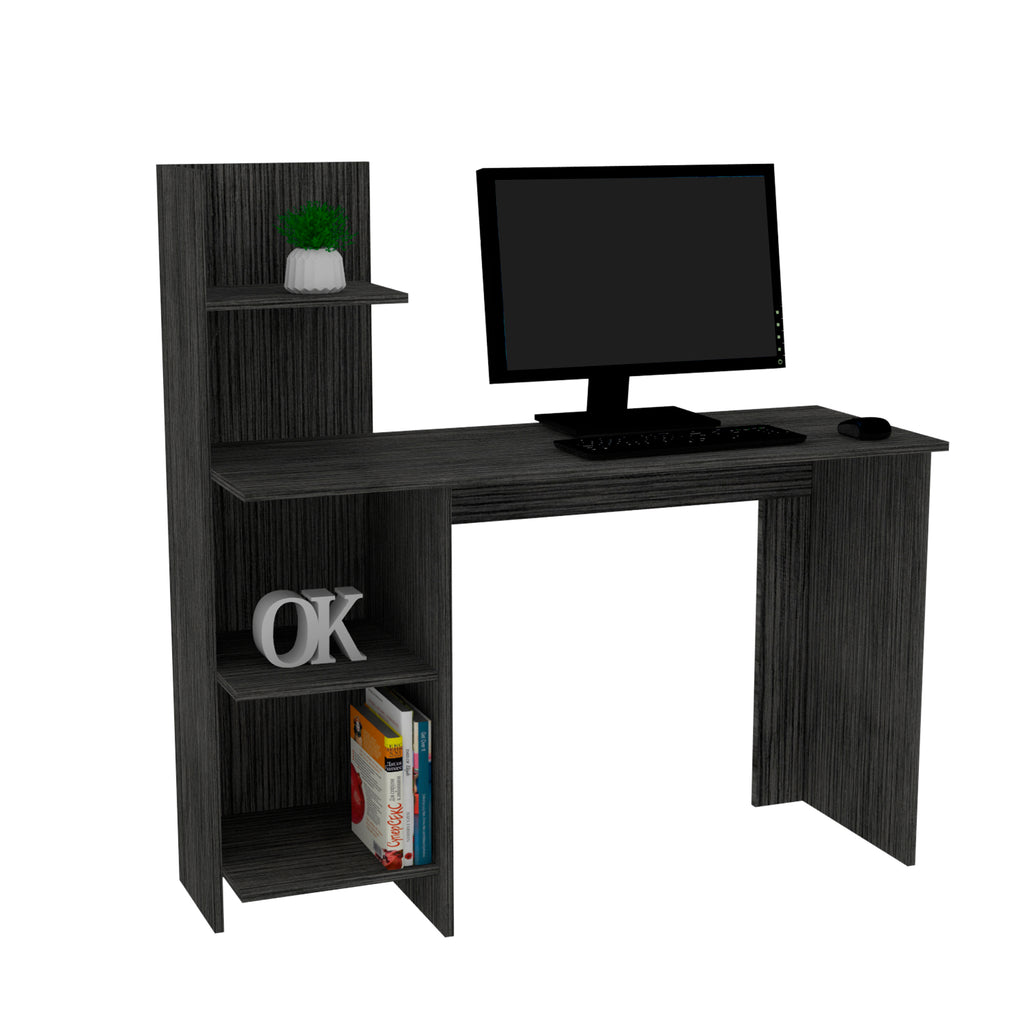 Leoglint Tecoa Writing Office Desk, Four Shelves