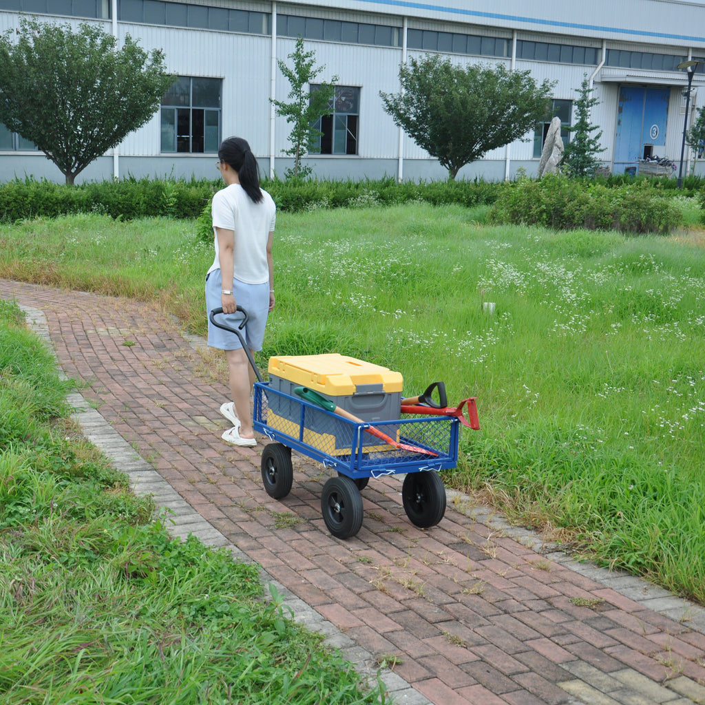 Leoglint Tools cart Wagon Cart Garden cart trucks make it easier to transport firewood