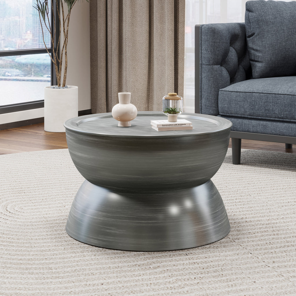 Leoglint METAL HAMMERED COFFEE TABLE