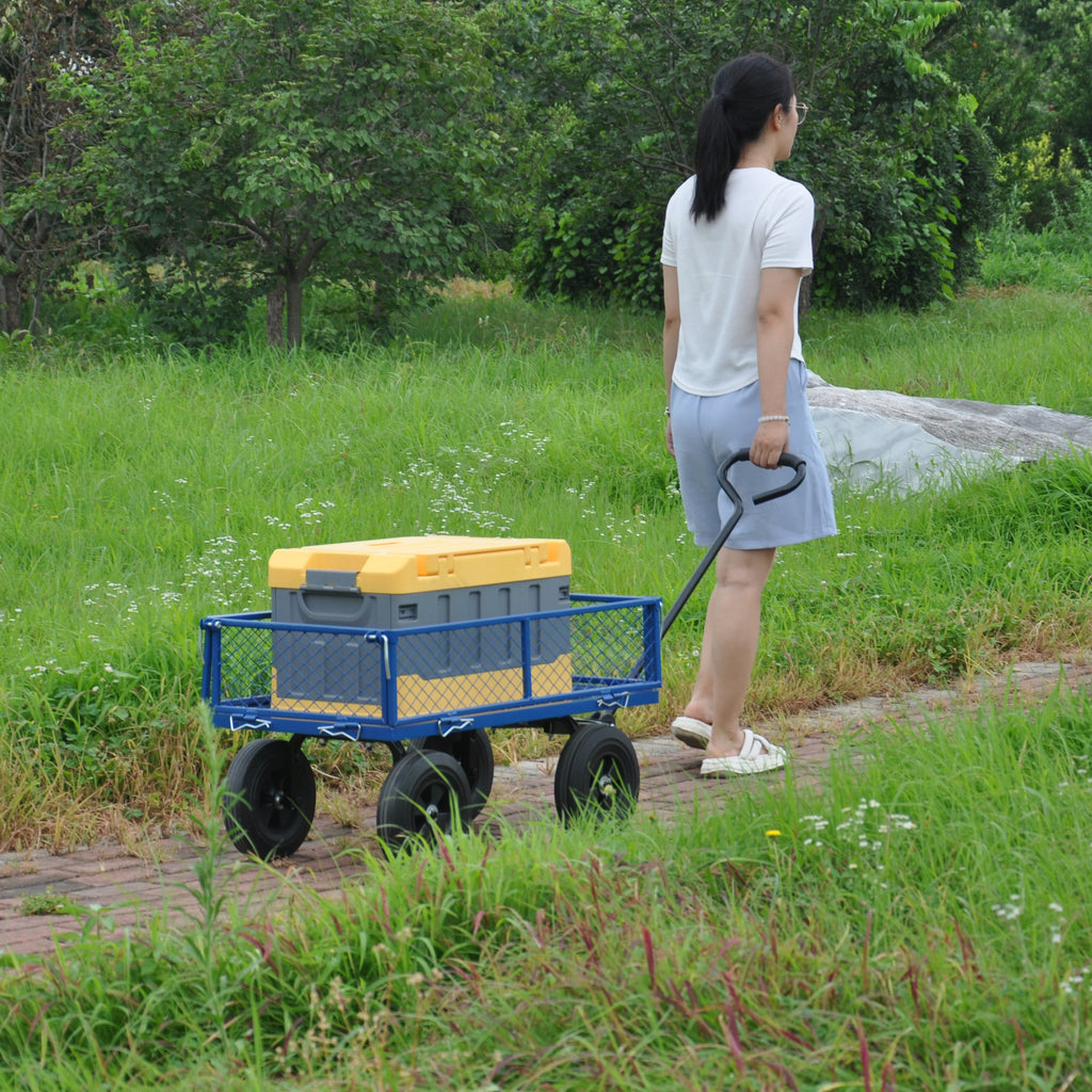 Leoglint Tools cart Wagon Cart Garden cart trucks make it easier to transport firewood