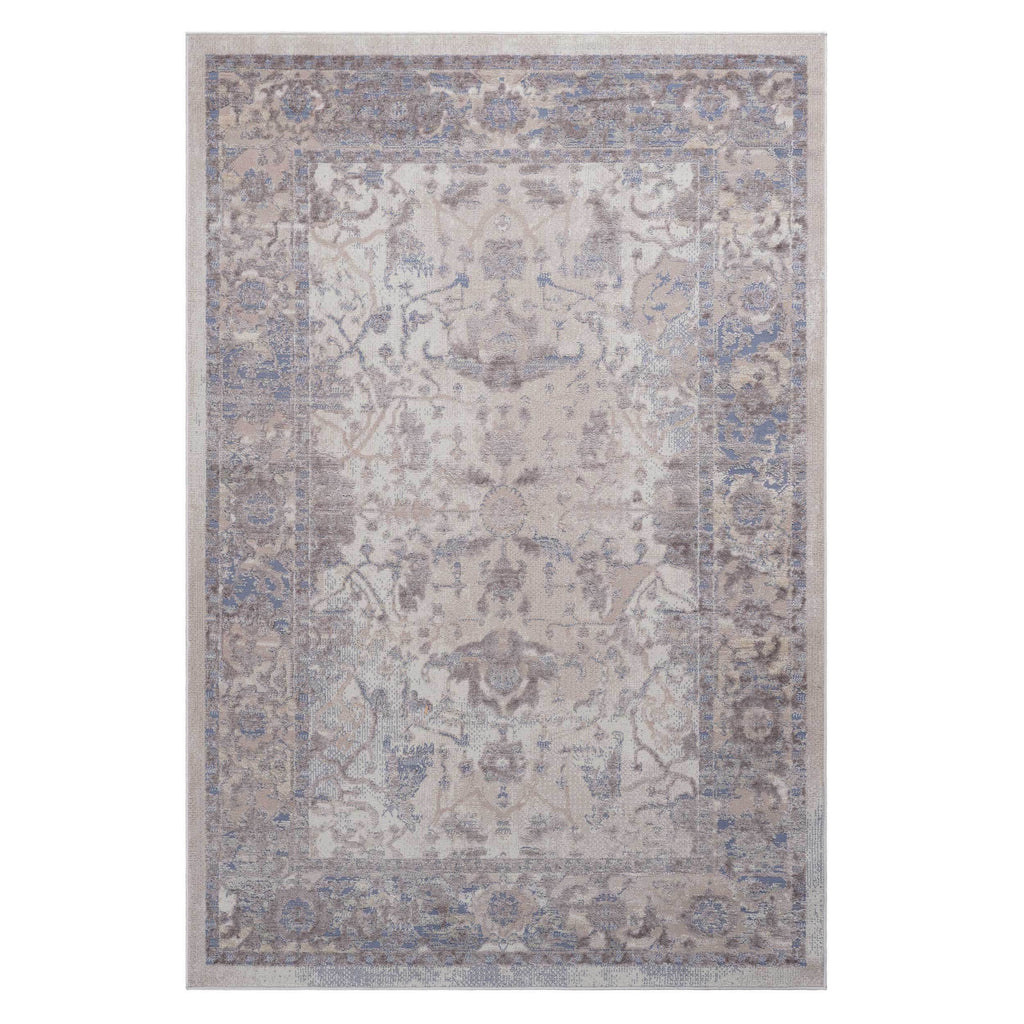 Leoglint 5X7 Brown/Beige /Traditional Non-Shedding Living Room Bedroom Dining Home Office Stylish and Stain Resistant Area Rug