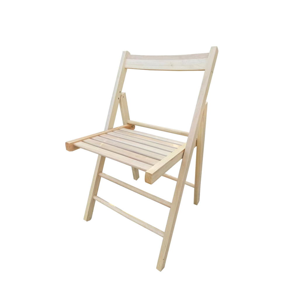 Leoglint FOLDING OUTDOOR CHAIR-2/S, FOLDABLE STYLE -NATURAL