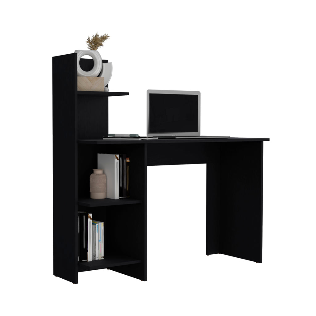 Leoglint Vilna 120 Writing Office Desk , Four Shelves