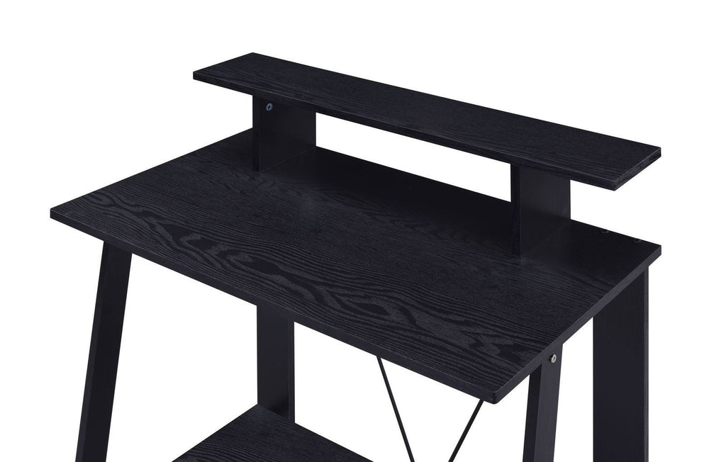 Leoglint ACME Nypho Writing Office Desk, Black Finish 92734