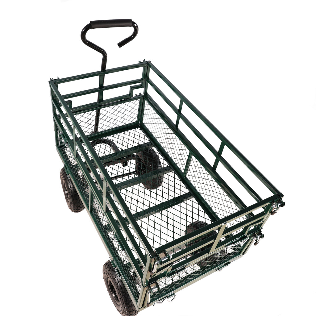 Leoglint Wagon Cart Garden cart trucks make it easier to transport firewood