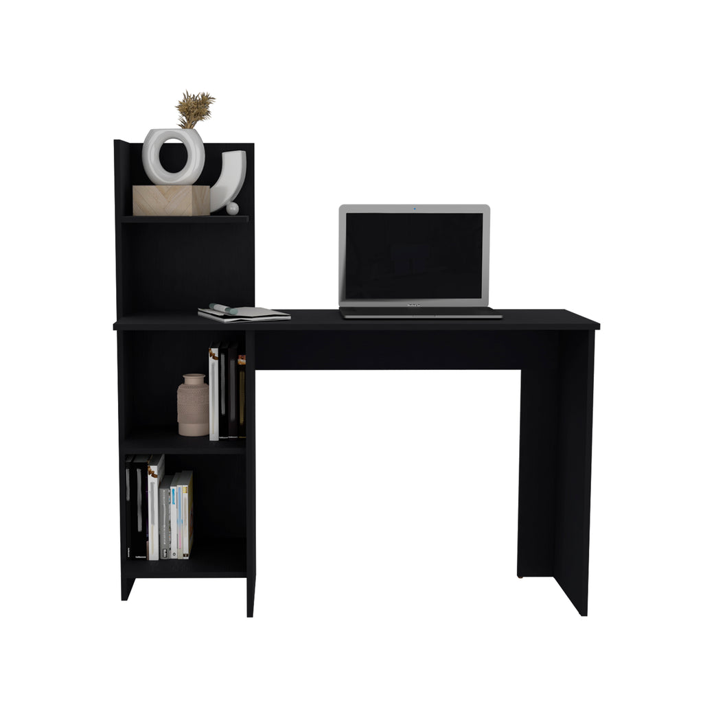 Leoglint Vilna 120 Writing Office Desk , Four Shelves