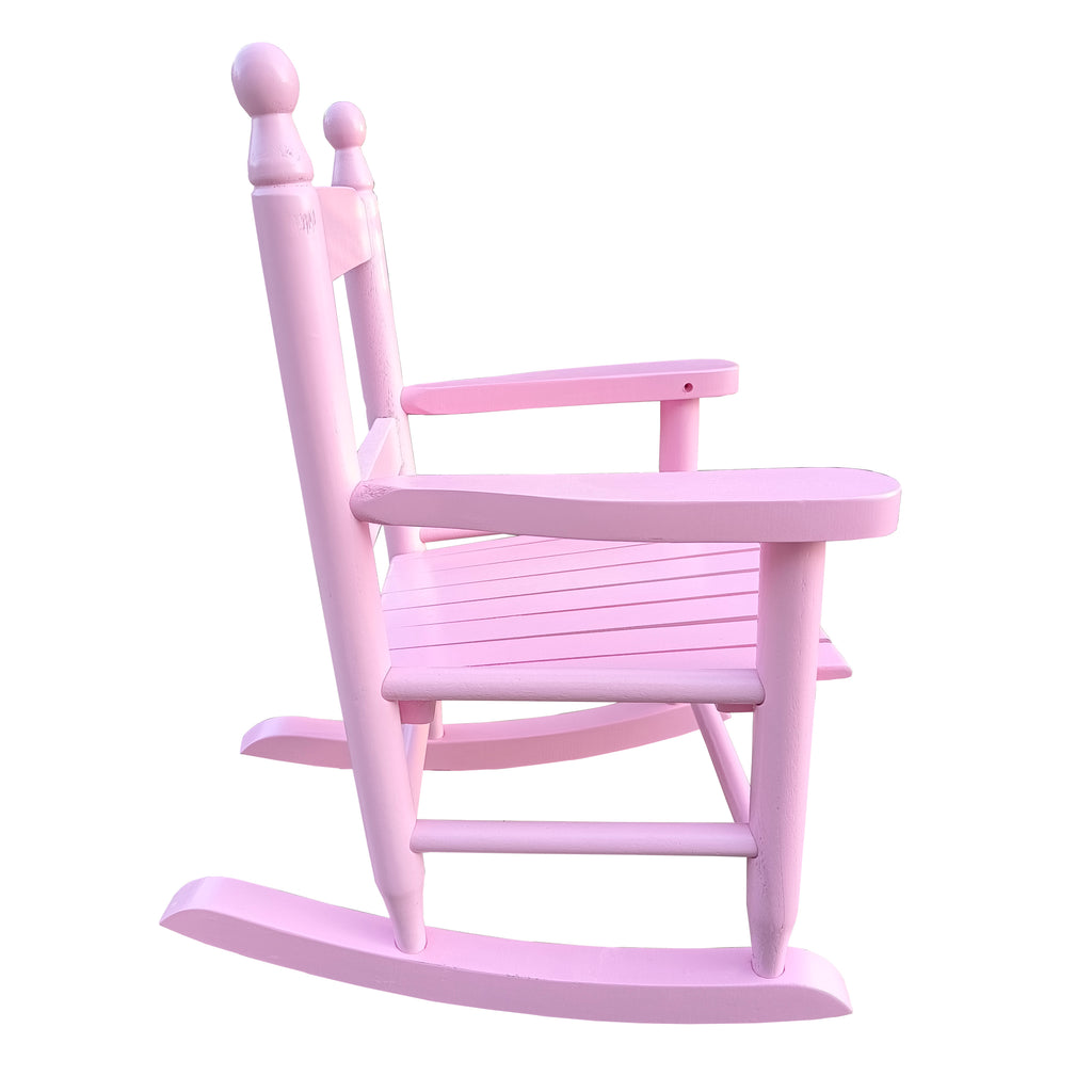 Leoglint Children's  rocking light pink Outdoor chair- Indoor or Outdoor -Suitable for kids-Durable