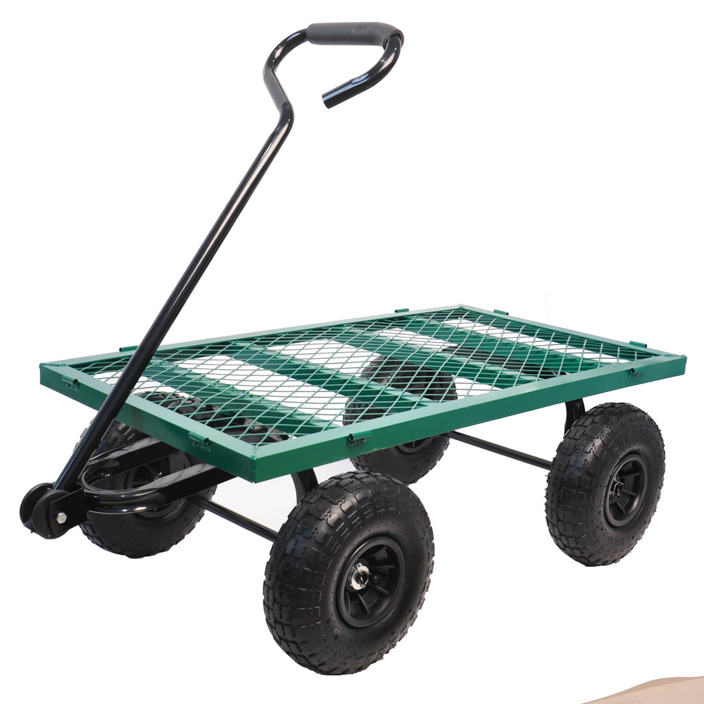 Leoglint Wagon Cart Garden cart trucks make it easier to transport firewood