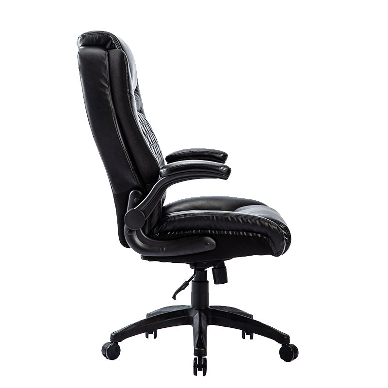 Leoglint Big & Tall 400lb Ergonomic Leather Office Chair Executive Desk Chair