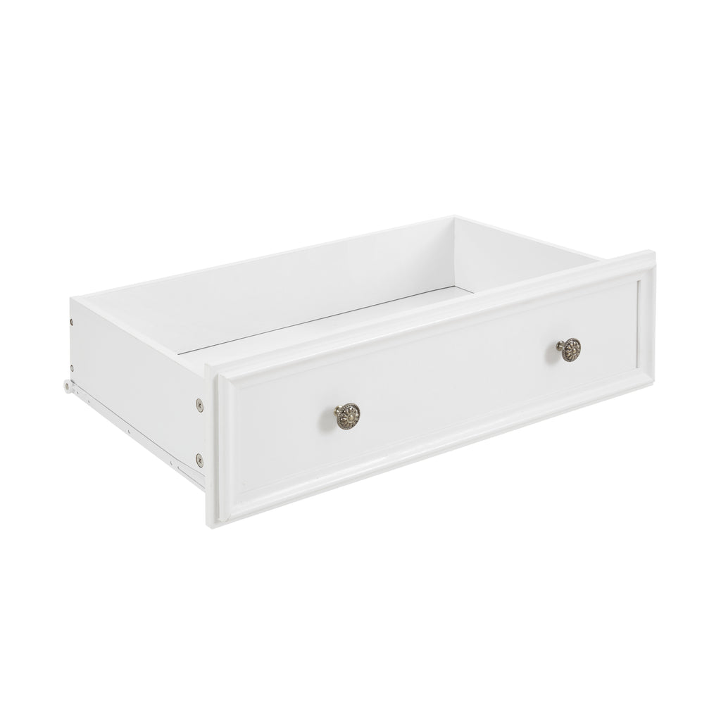 Leoglint Modern 5 Drawers Dresser 5 Drawers Cabinet,Drawer Chests Closet Organizers and Storage Clothes Storage Drawers Cabinet for Living Room, Farmhouse Dresser Organizer WHITE