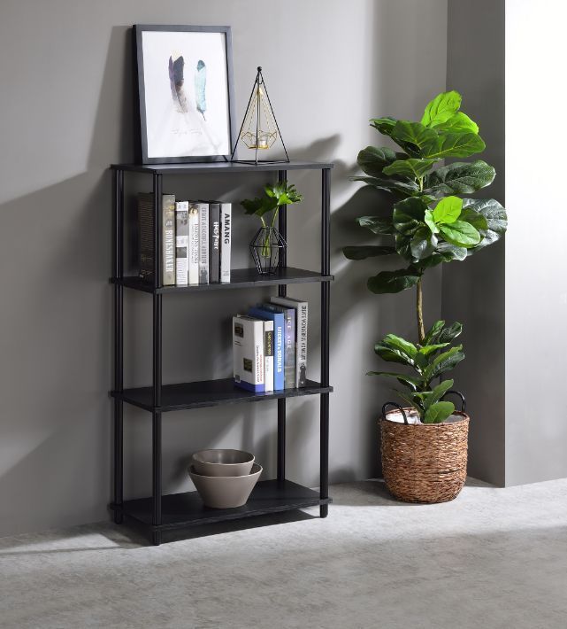 Leoglint ACME Nypho Bookshelf, Black Finish 92739