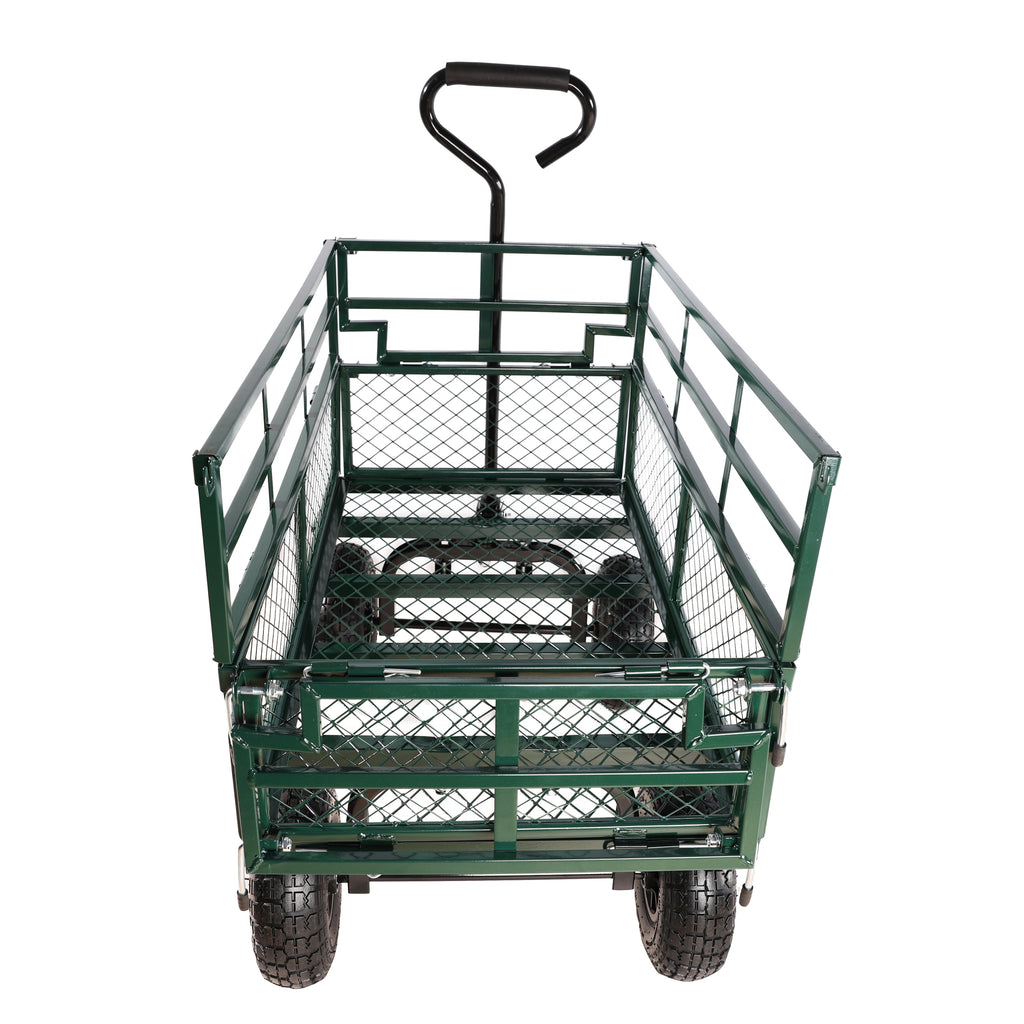 Leoglint Wagon Cart Garden cart trucks make it easier to transport firewood