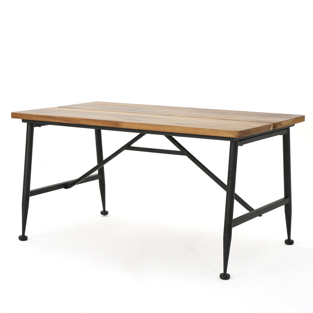 Leoglint OCALA INDUSTRIAL WOOD + METAL COFFEE TABLE