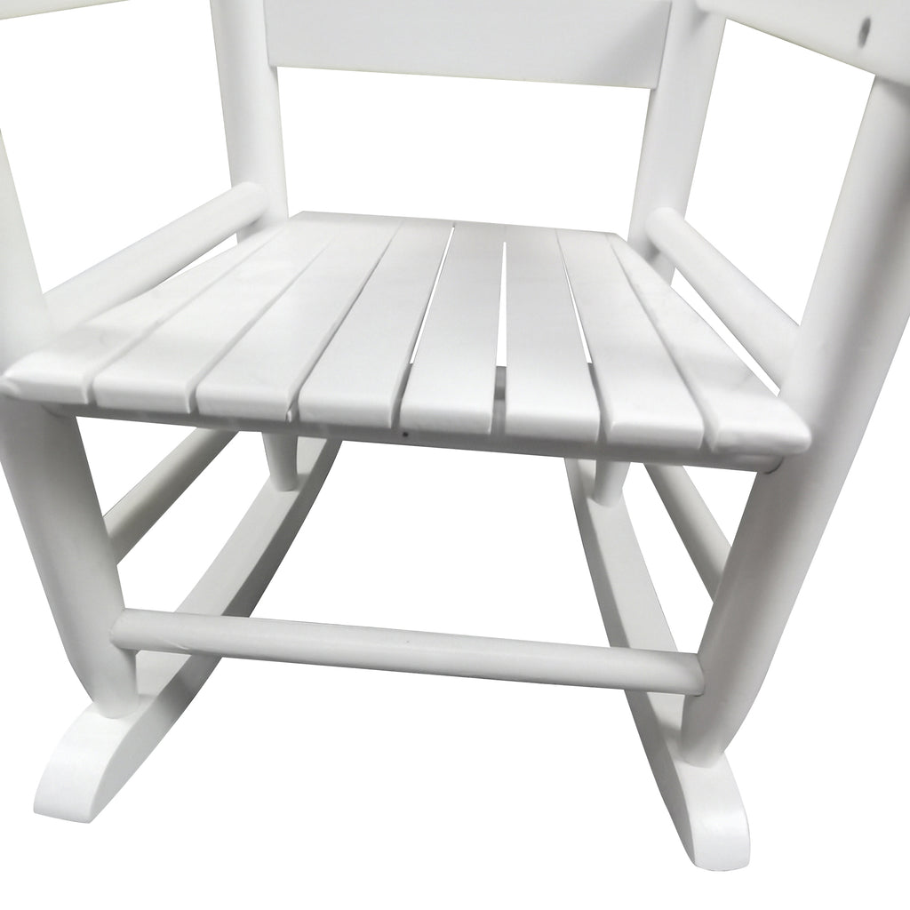 Leoglint Children's  rocking white Outdoor chair- Indoor or Outdoor -Suitable for kids-Durable