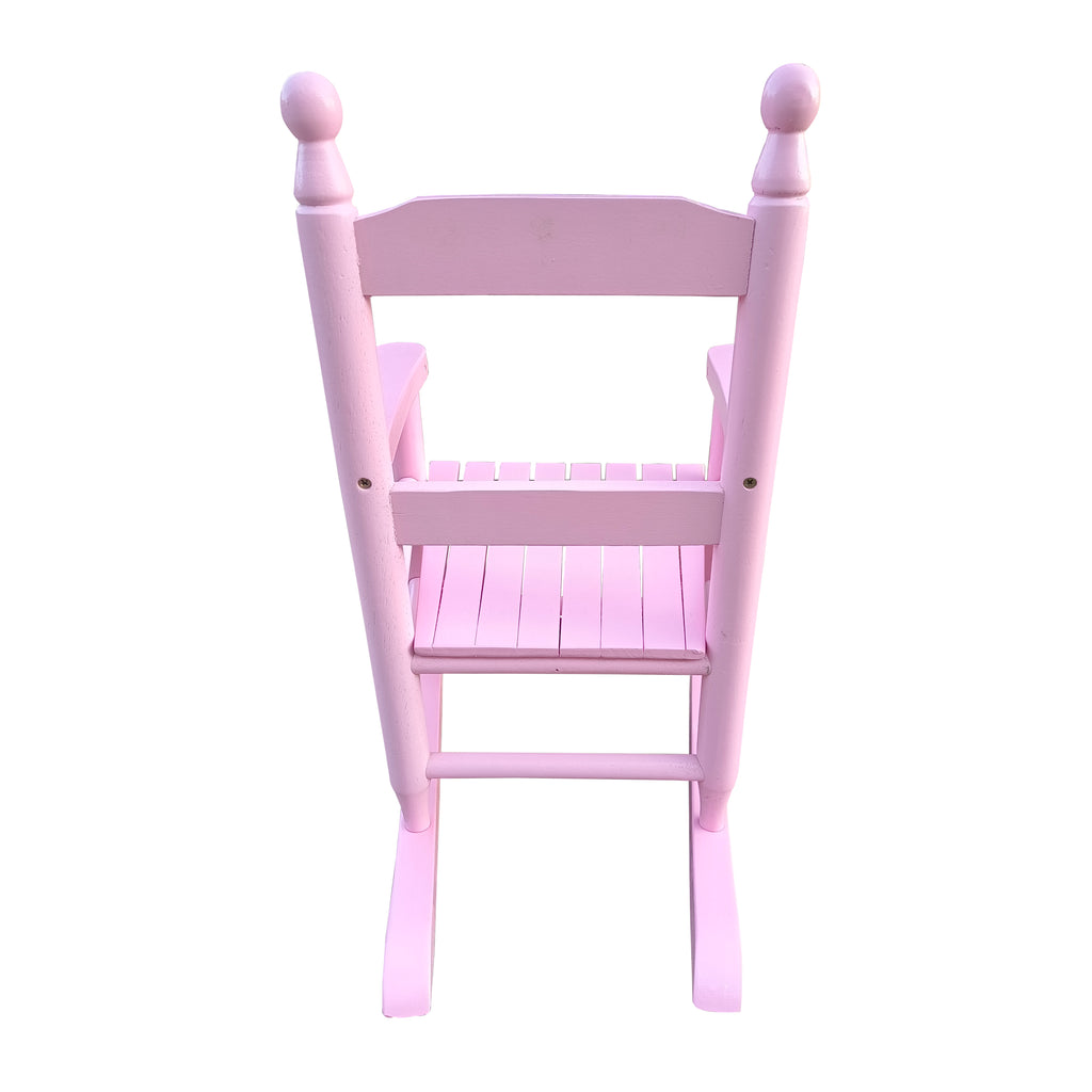 Leoglint Children's  rocking light pink Outdoor chair- Indoor or Outdoor -Suitable for kids-Durable