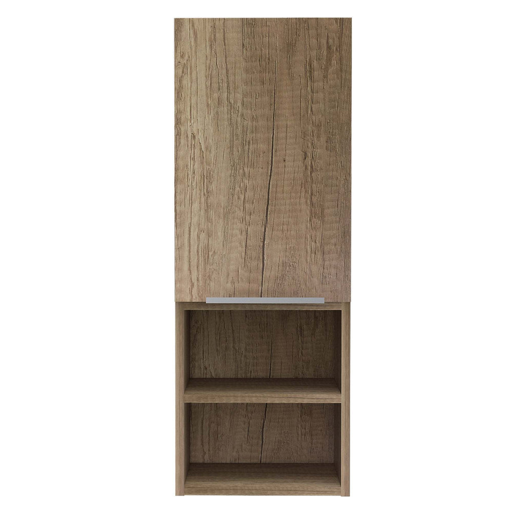 Leoglint Milwaukee Medicine Cabinet, Two Shelves, Single Door Cabinet, Two Interior Shelves