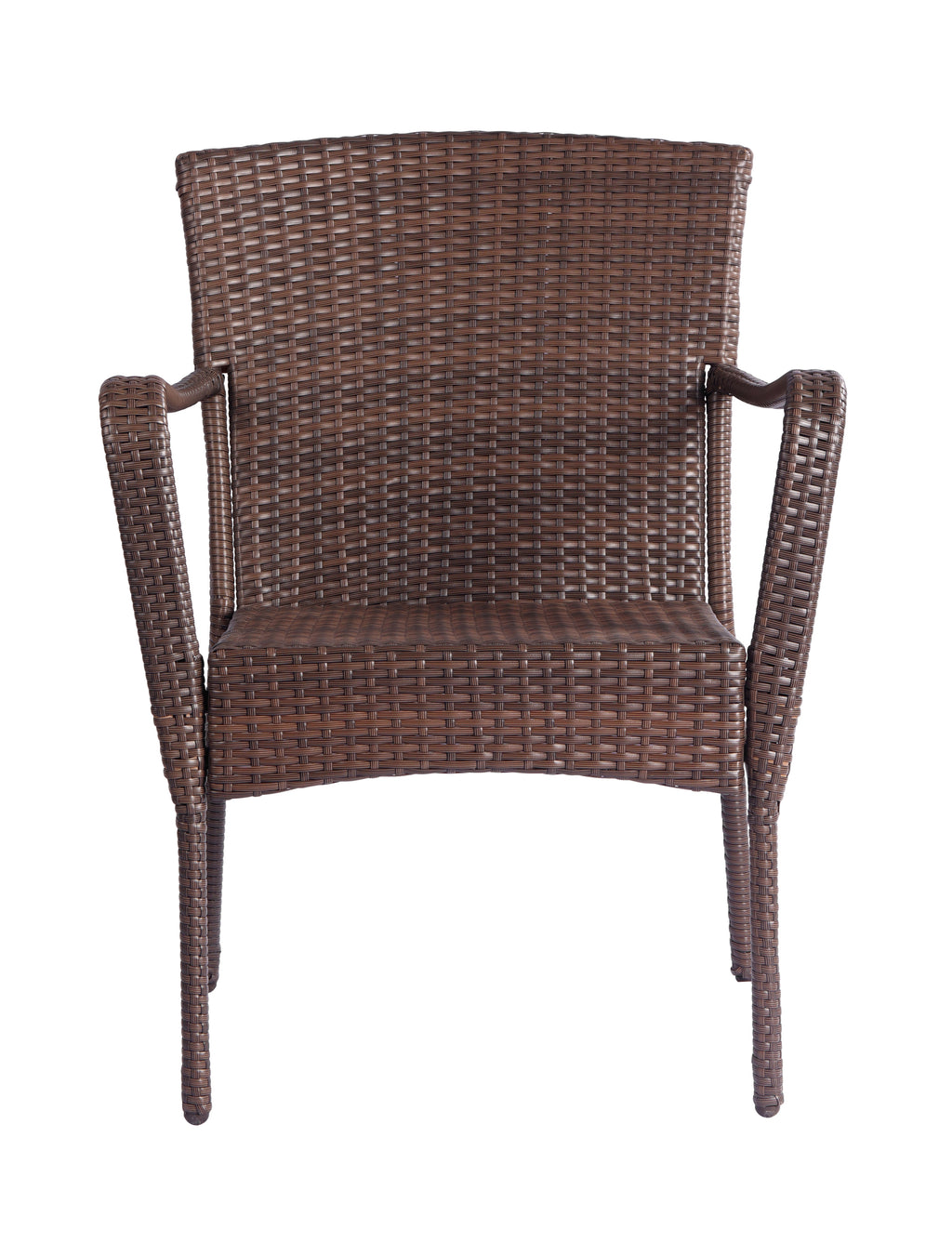 Leoglint 3 Pieces Outdoor Seating Group Furniture, PE Rattan Patio Furniture,Outdoor Chair, Wicker Patio Chairs Set, Patio Bistro Sets, Outdoor Conversation Sets - Brown