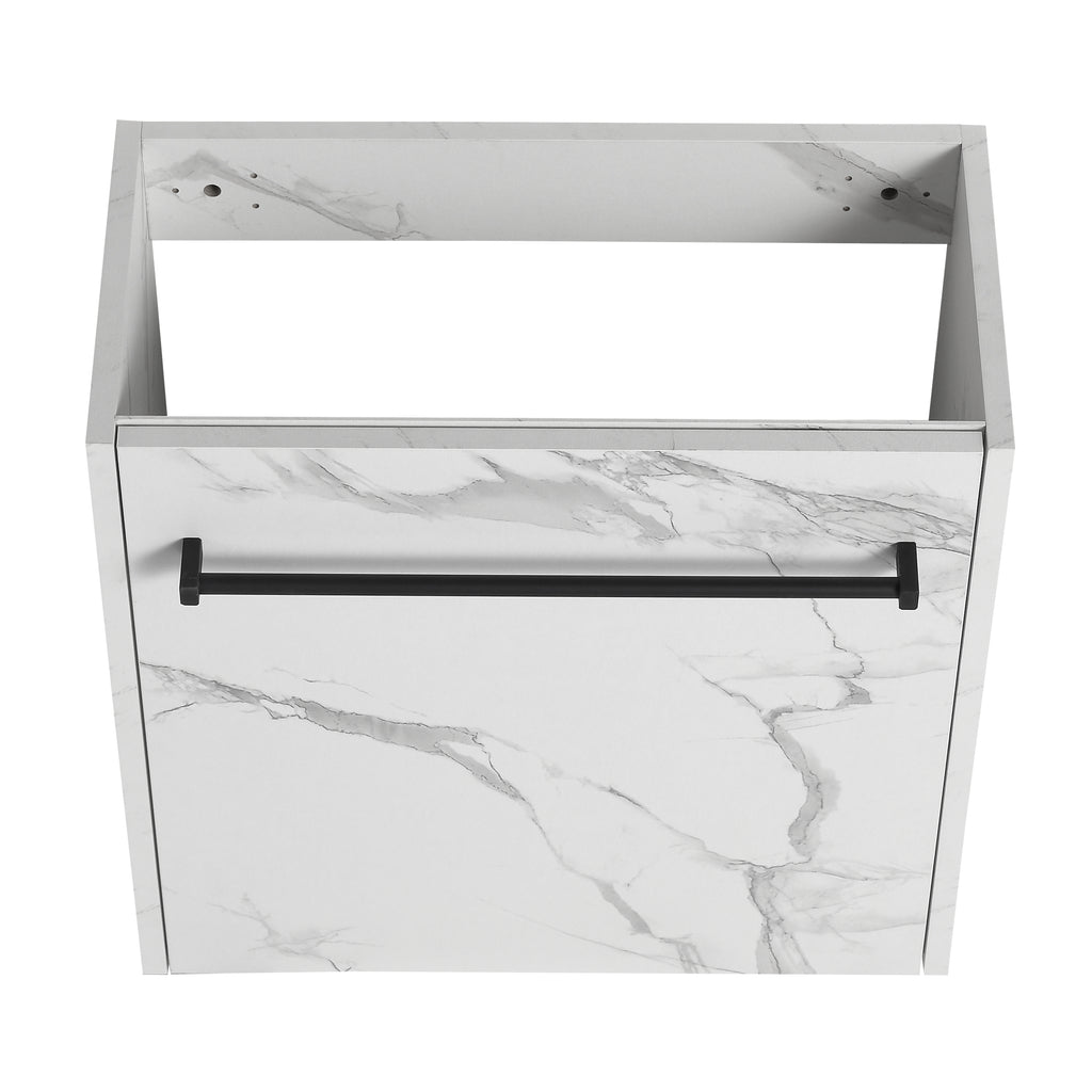 Leoglint 20'' Floating Wall-Mounted Bathroom Vanity with Resin Sink & Soft-Close Cabinet Door