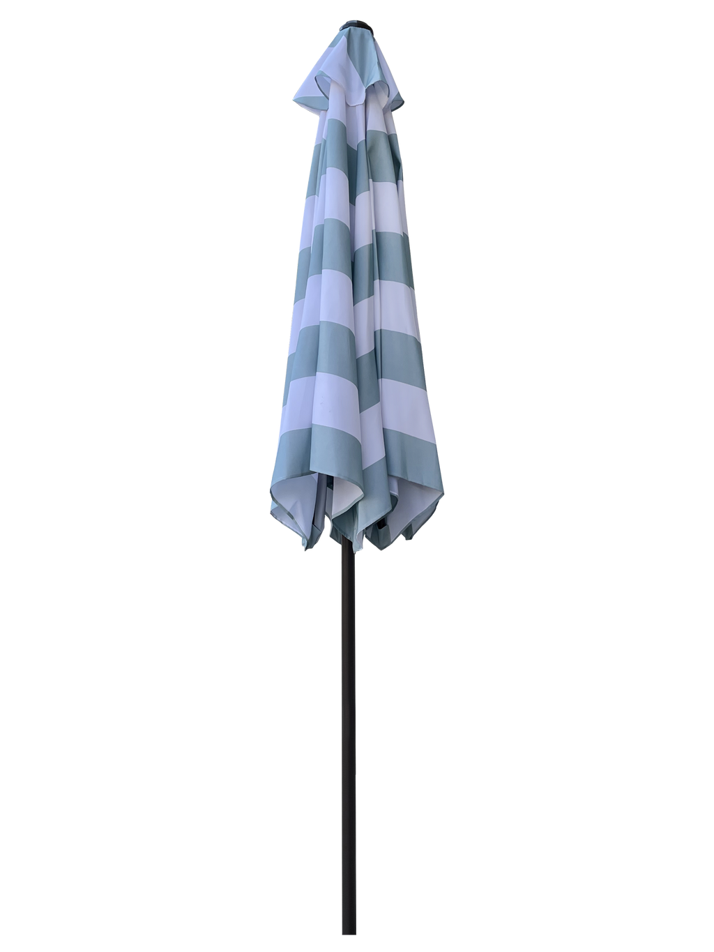 Leoglint 9FT OUTDOOR UMBRELLA Ice Blue Stripe