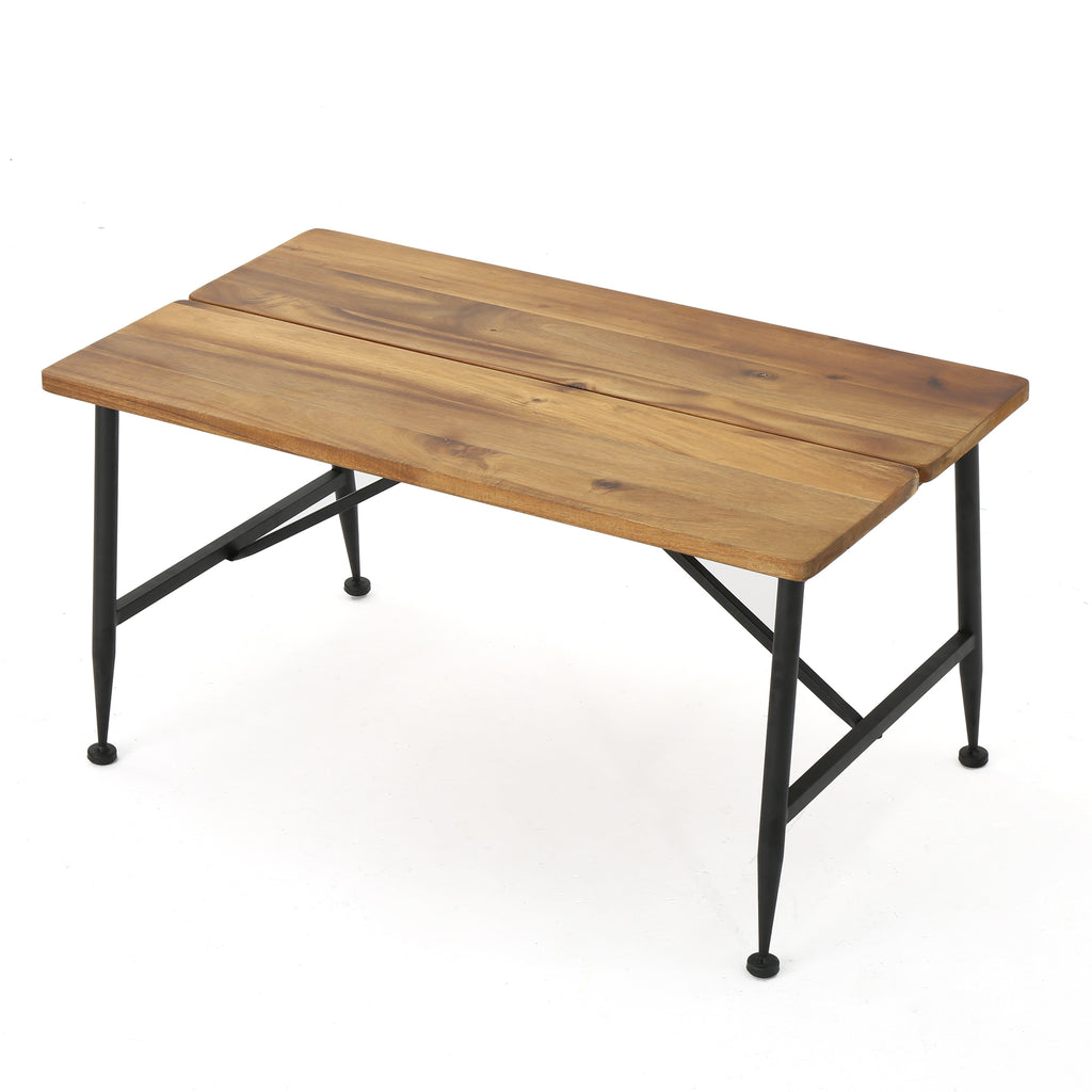 Leoglint OCALA INDUSTRIAL WOOD + METAL COFFEE TABLE