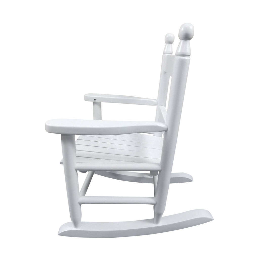 Leoglint Children's  rocking white Outdoor chair- Indoor or Outdoor -Suitable for kids-Durable