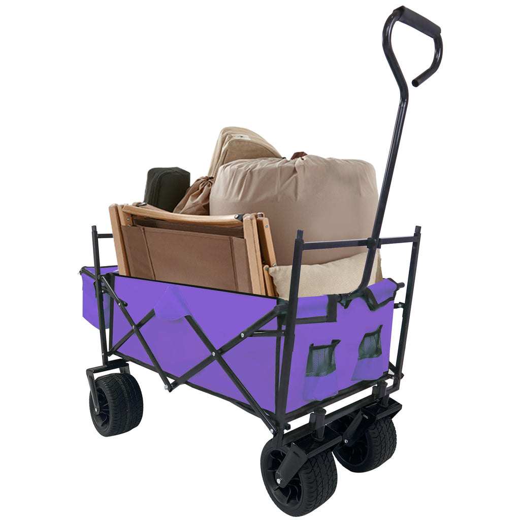 Leoglint Garden cart Outdoor Garden Park Utility kids wagon portable beach trolley cart camping foldable folding wagon