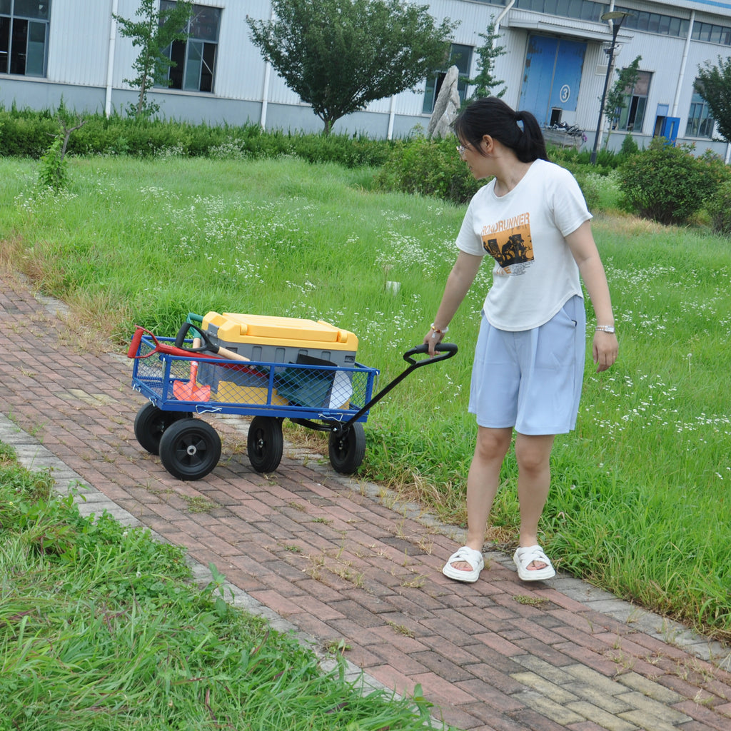 Leoglint Tools cart Wagon Cart Garden cart trucks make it easier to transport firewood