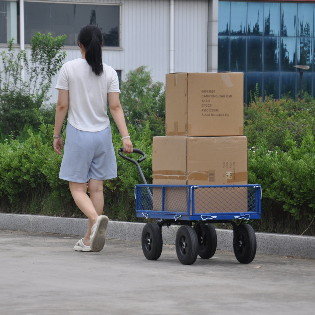 Leoglint Tools cart Wagon Cart Garden cart trucks make it easier to transport firewood