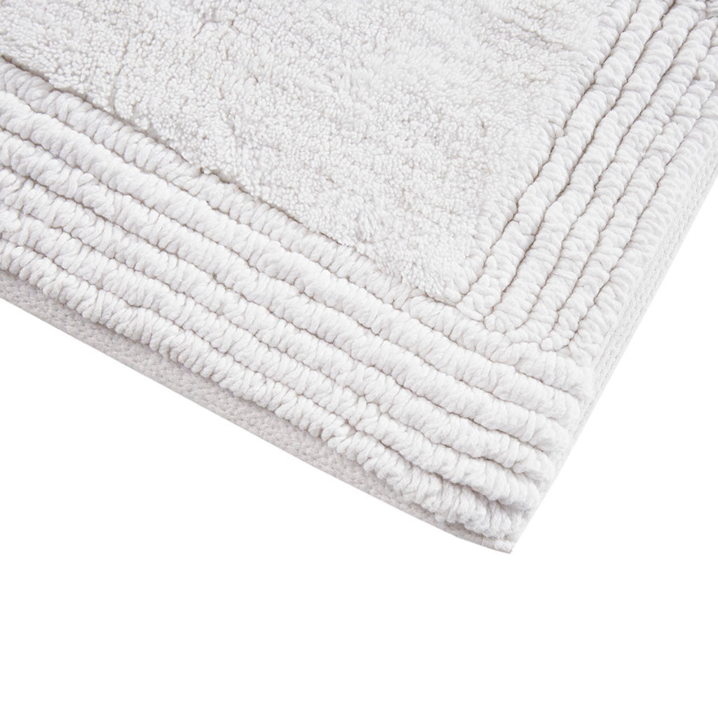 Leoglint 100% Cotton Tufted 3000 GSM Reversible Bath Rug