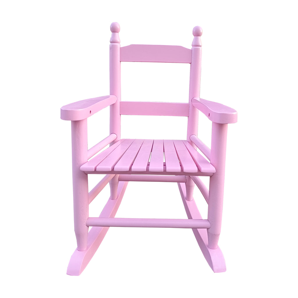 Leoglint Children's  rocking light pink Outdoor chair- Indoor or Outdoor -Suitable for kids-Durable