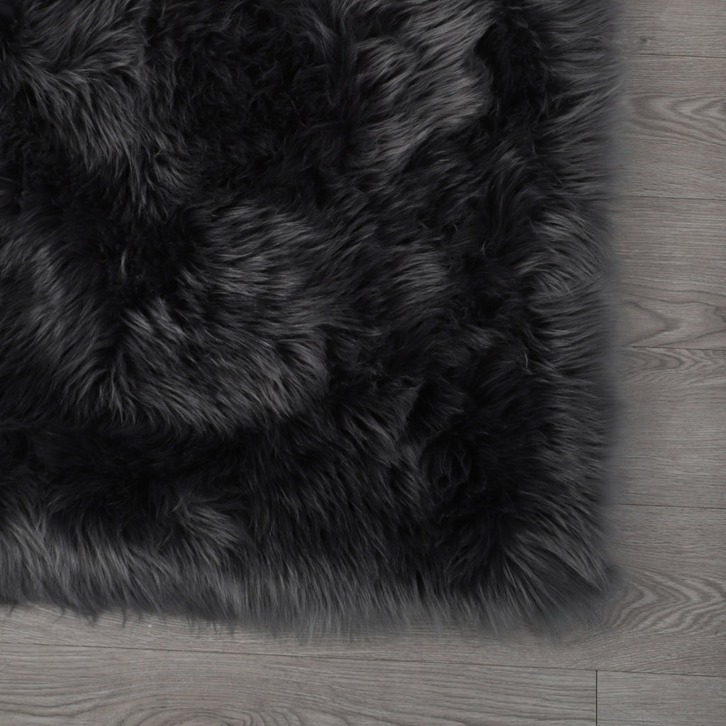 Leoglint "Cozy Collection" Ultra Soft Fluffy Faux Fur Sheepskin Area Rug