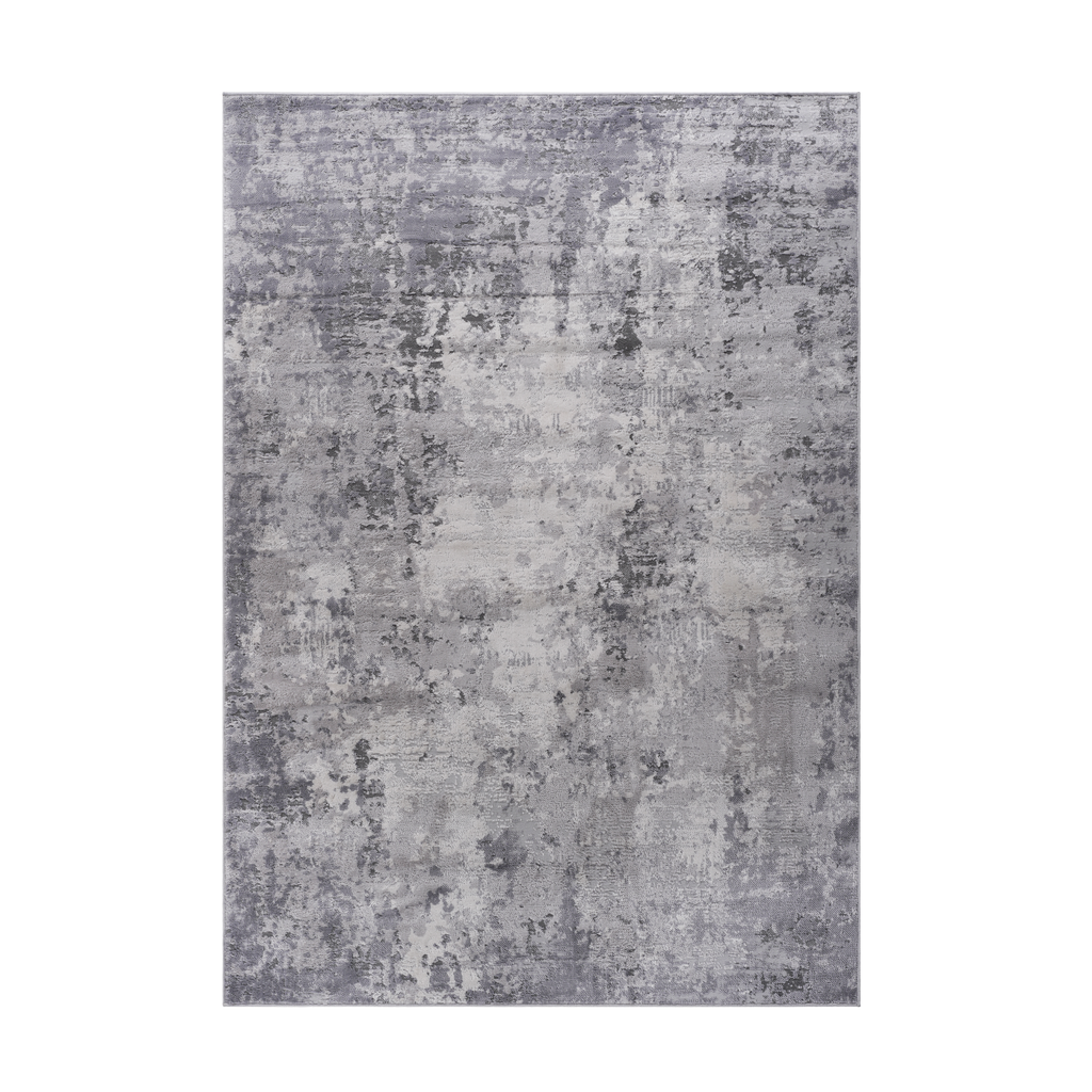 Leoglint 5X7 Light Grey/Abstract Non-Shedding Living Room Bedroom Dining Home Office Stylish and Stain Resistant Area Rug