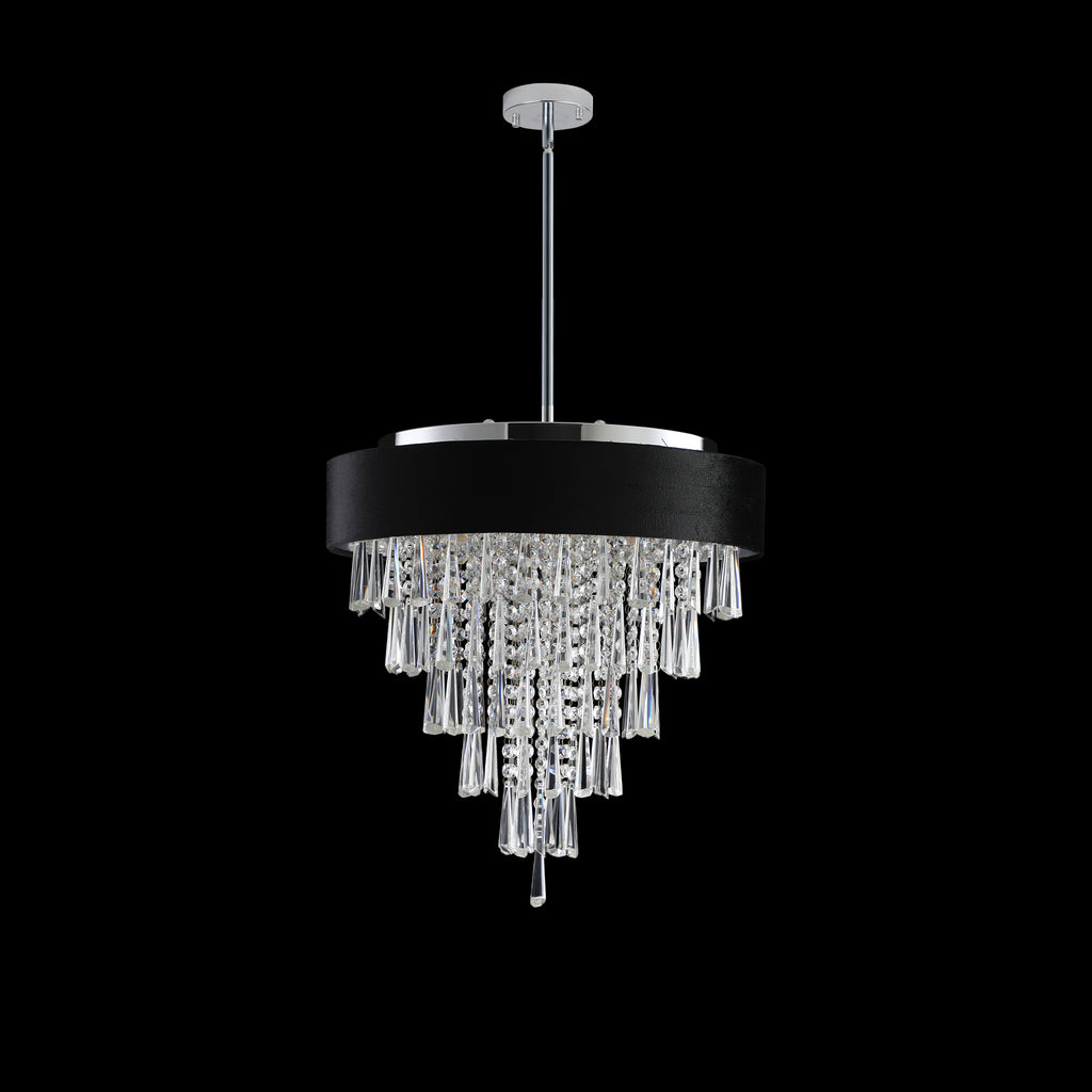 Leoglint Pendant Modern Crystal Chandelier for Living-Room Round Cristal Lamp Luxury Home Decor Light Fixture