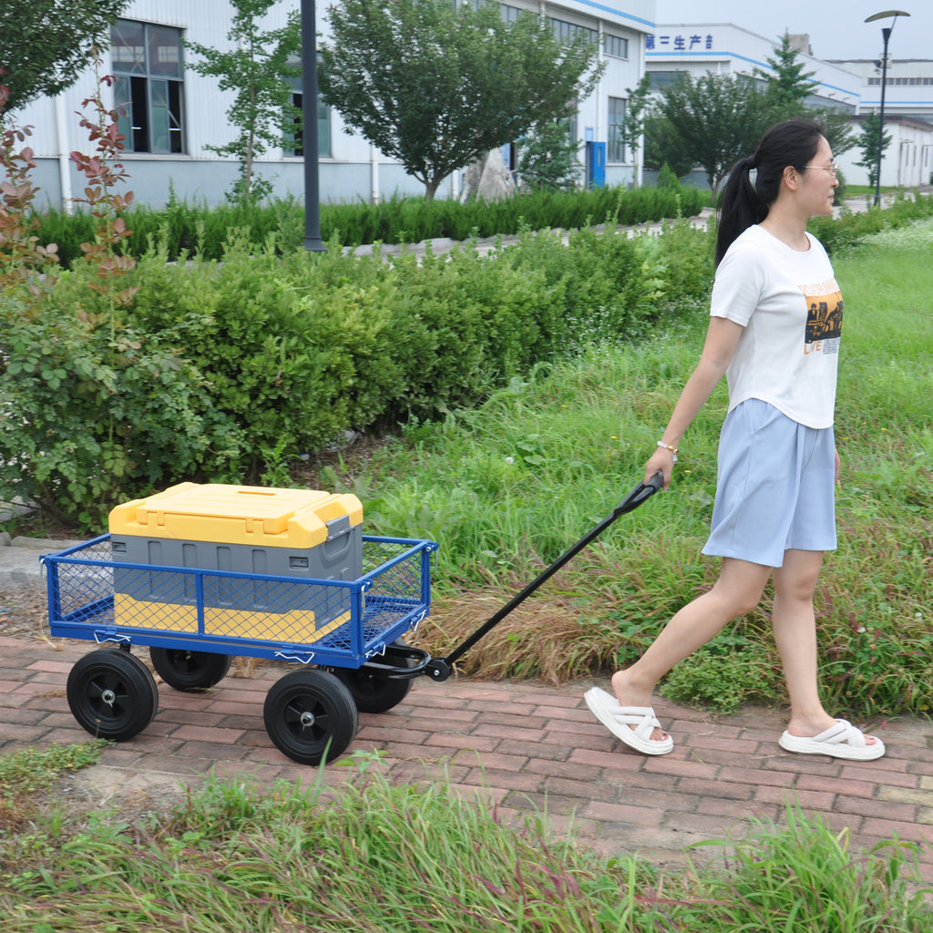 Leoglint Tools cart Wagon Cart Garden cart trucks make it easier to transport firewood