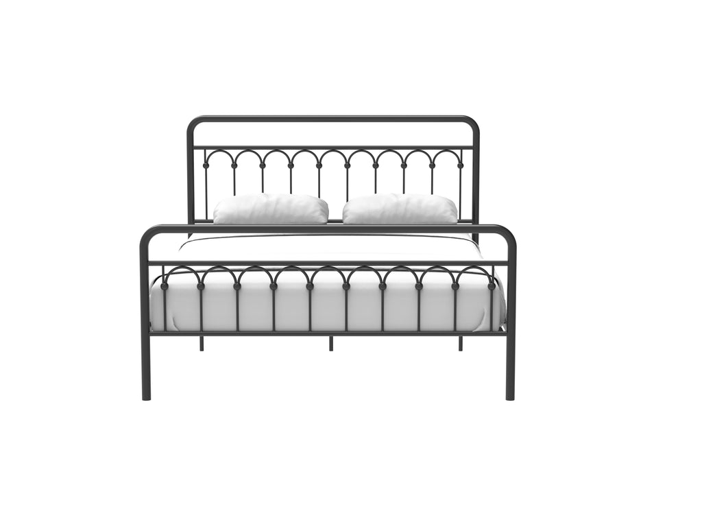 Tara Metal Bed Frame Queen, Black