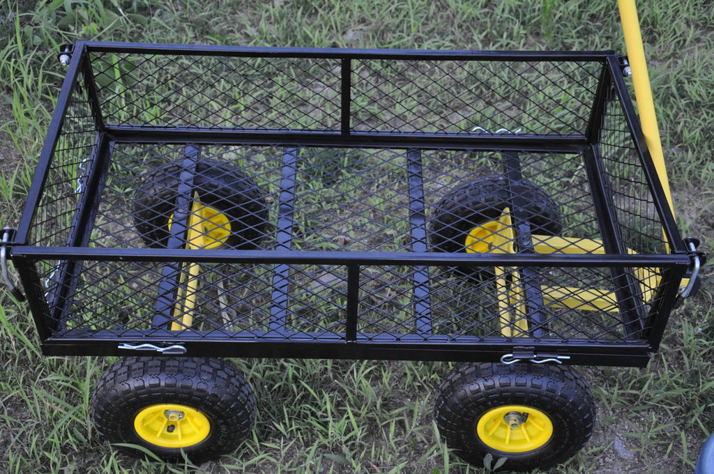 Leoglint Wagon Cart Garden cart trucks make it easier to transport firewood