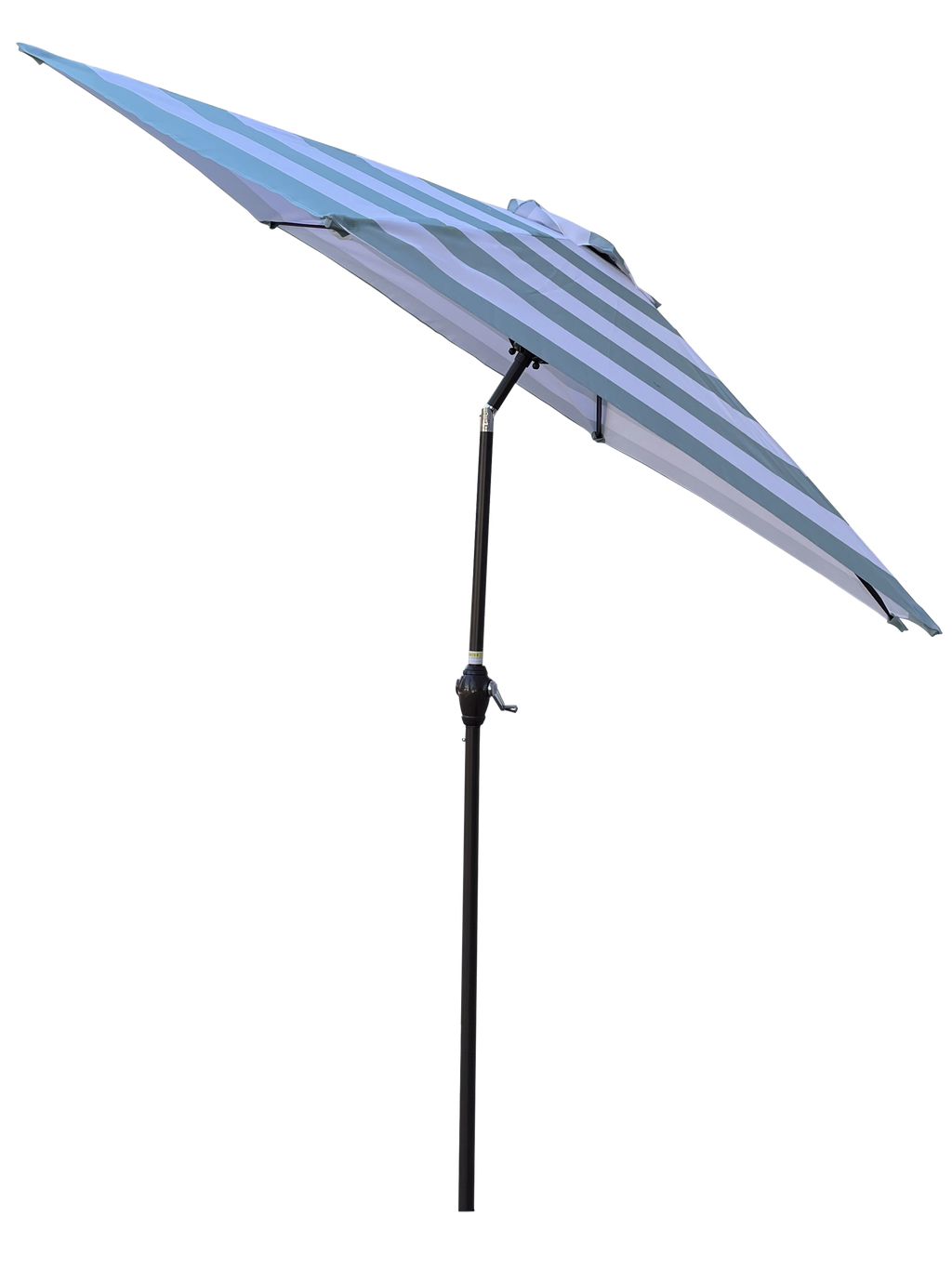 Leoglint 9FT OUTDOOR UMBRELLA Ice Blue Stripe