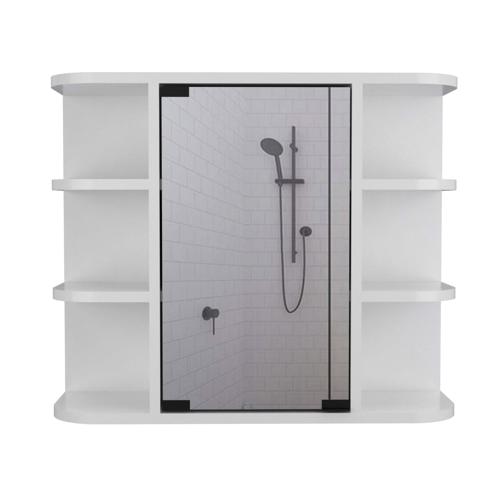 Leoglint Valdez Medicine Cabinet With Six Shelves, Mirror Cabinet