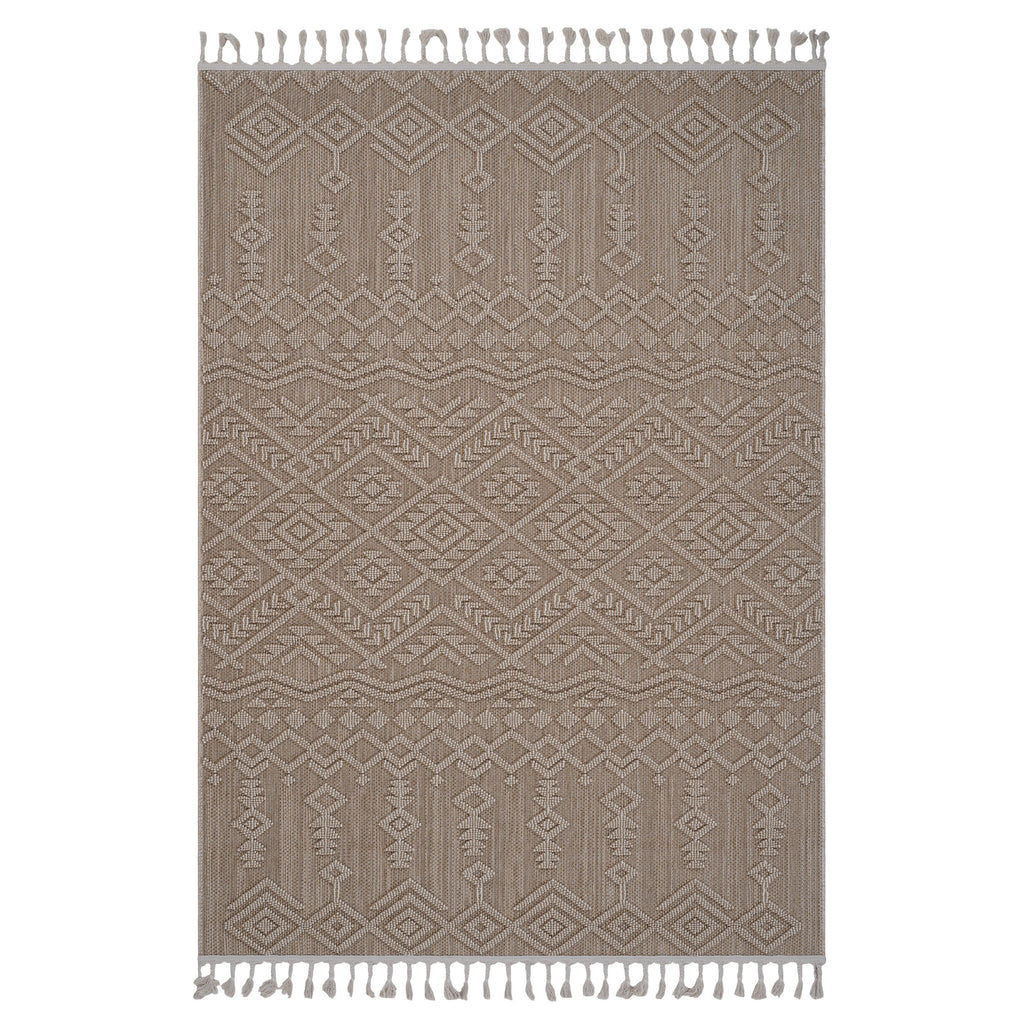 Leoglint 5X7 Natural /Traditional Indoor/Outdoor Area Rug