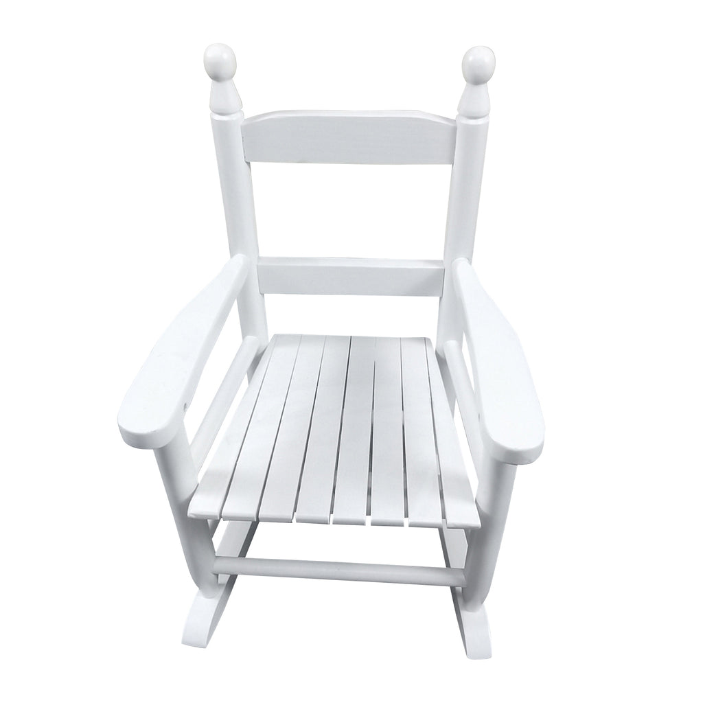 Leoglint Children's  rocking white Outdoor chair- Indoor or Outdoor -Suitable for kids-Durable