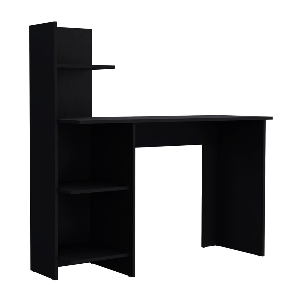 Leoglint Vilna 120 Writing Office Desk , Four Shelves