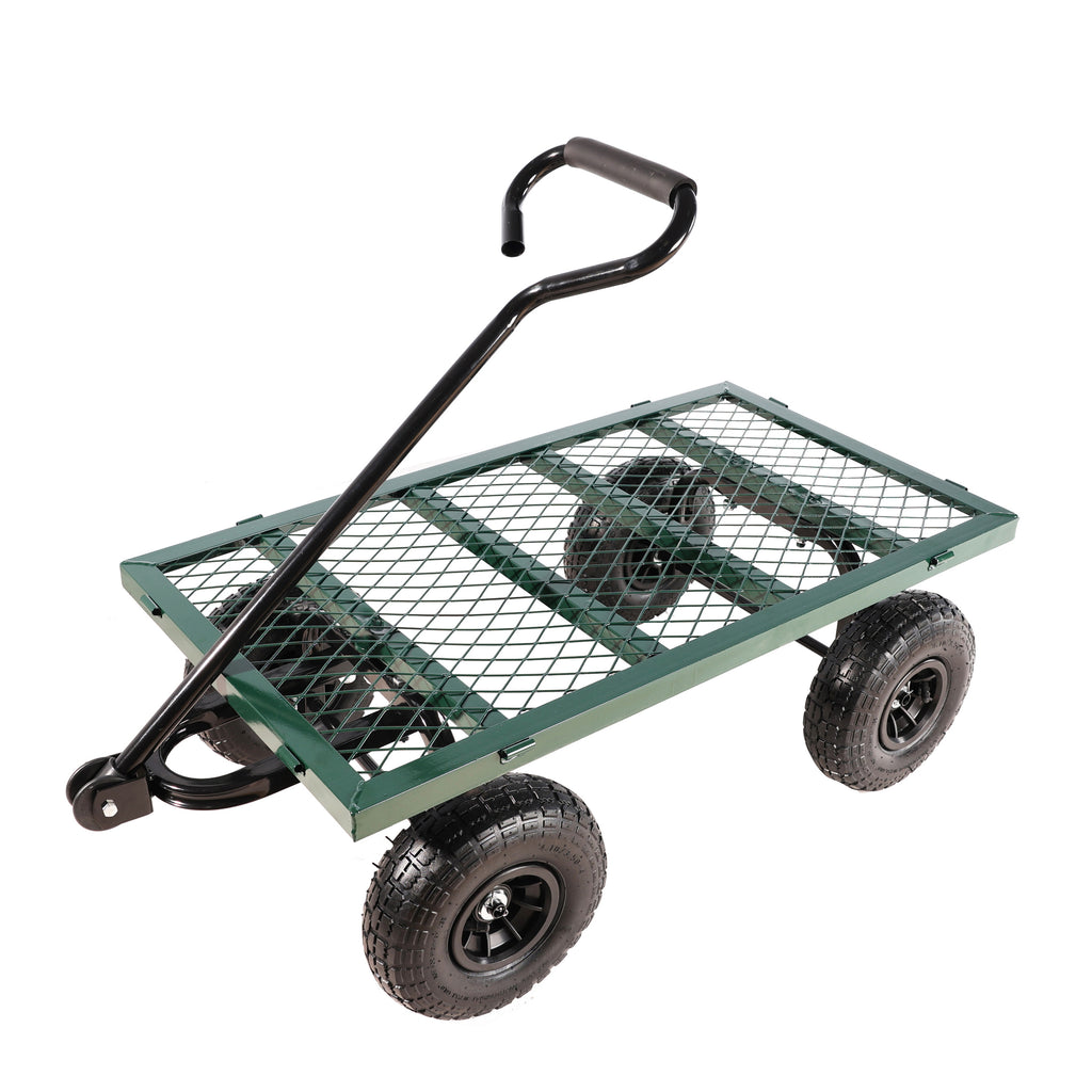 Leoglint Wagon Cart Garden cart trucks make it easier to transport firewood