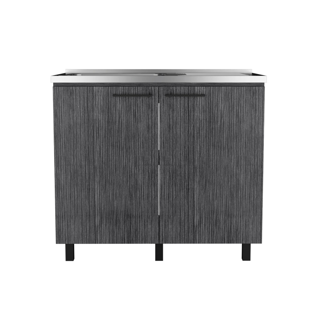 Leoglint Bathroom Vanity Utility Sink Cabinet Burwood, Kitchen, Smokey Oak