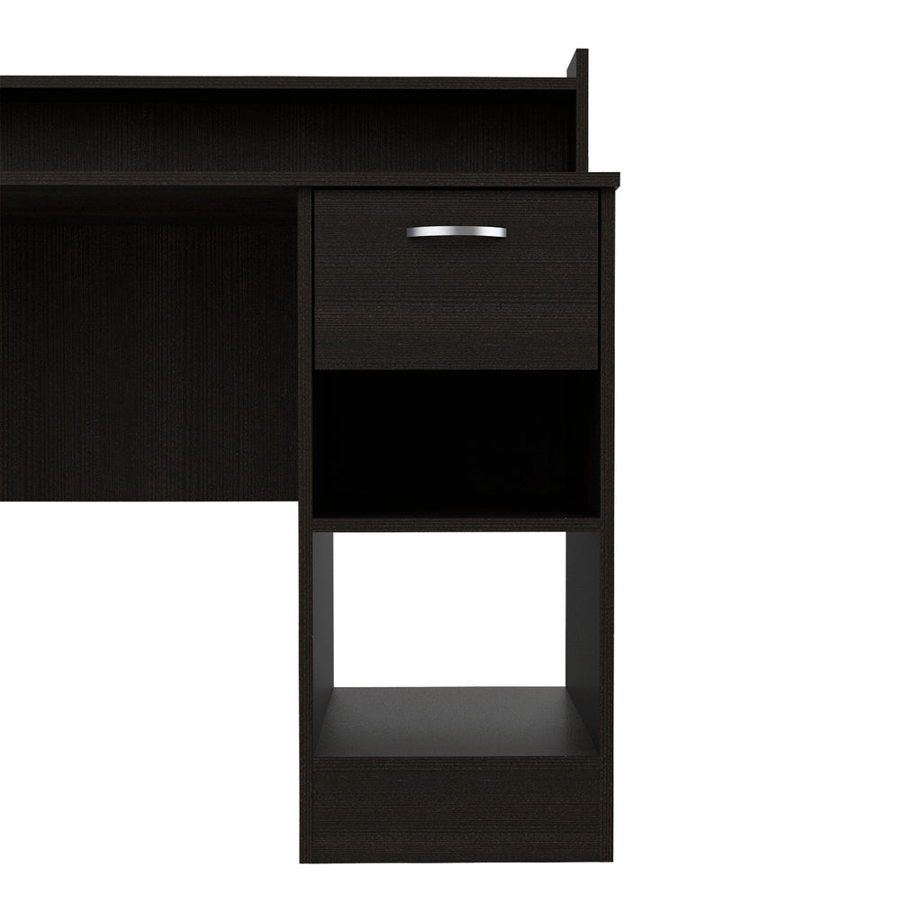 Leoglint Charlotte Computer Office Desk with 2 Storage Shelves and Drawer