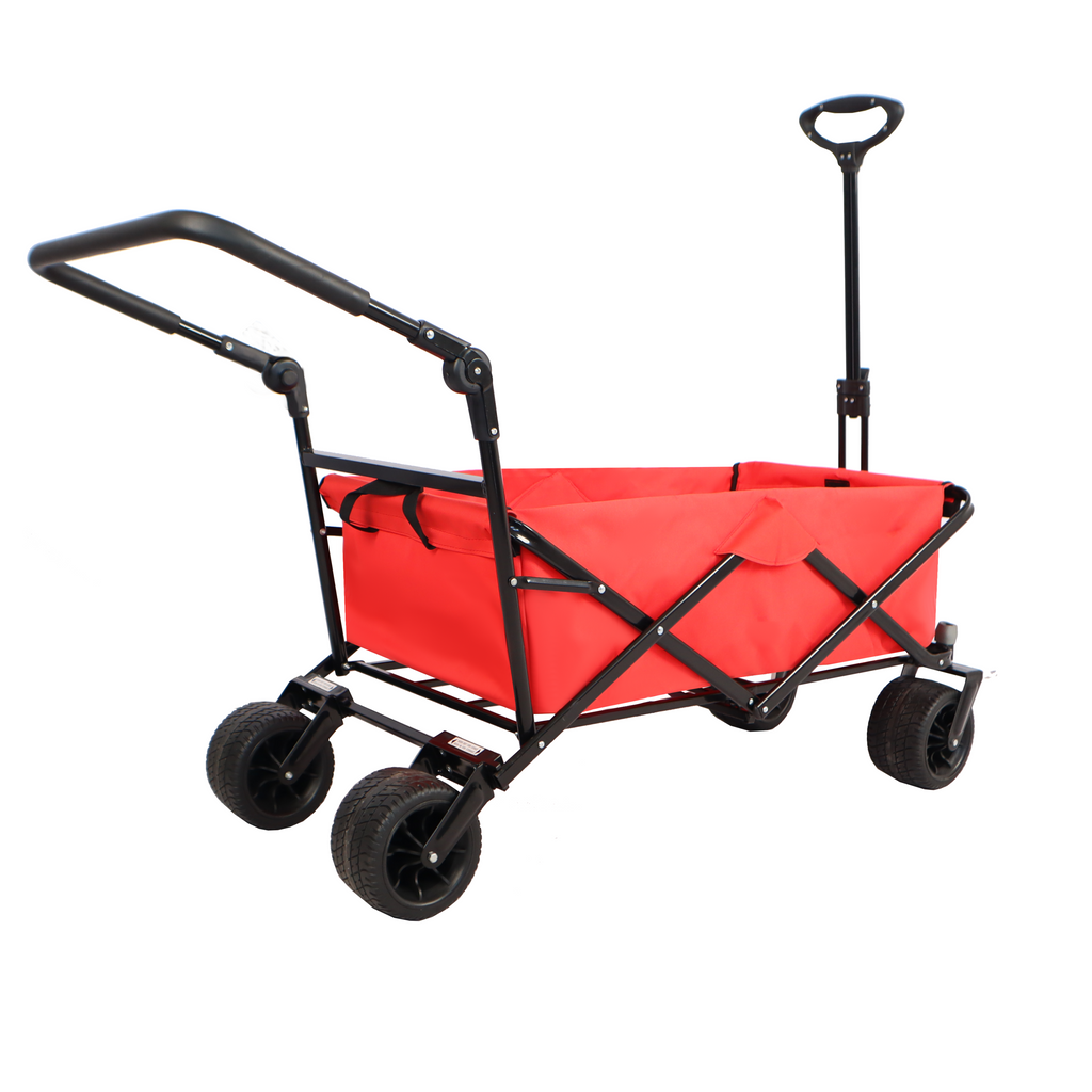 Leoglint Utility Park Garden Cart Tool Customized Color Folding Camping Trolley Outdoor Picnic Beach Wagon