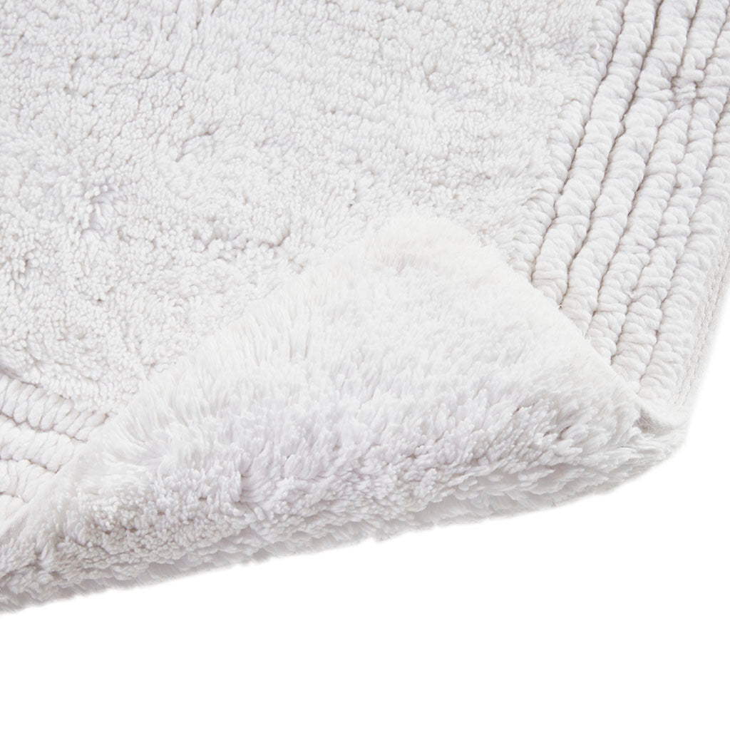 Leoglint 100% Cotton Tufted 3000 GSM Reversible Bath Rug