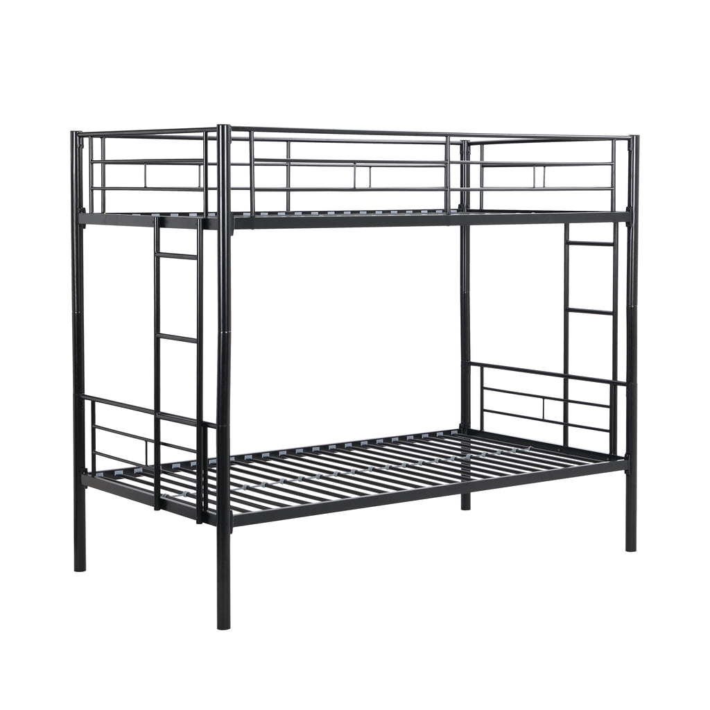 Leoglint METAL BUNK BED FRAME BLACK